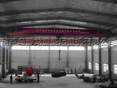 渤海船舶重工有限公司20吨电动单梁起重机